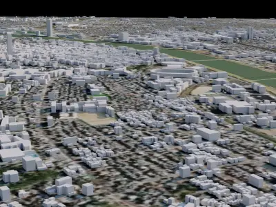 Niigata - Japan 3D model