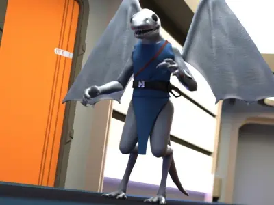 Odrayan for Poser 3D model