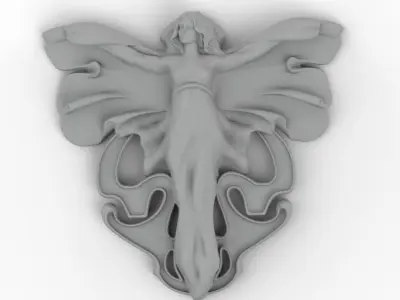 220924 Pendant FireFly 3D print model