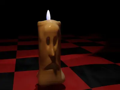 Candle Man Free 3D model