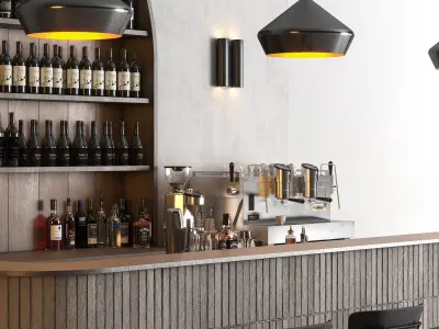 Marrone Bar 3D model