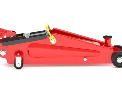 Garage Trolley Jack 3D model