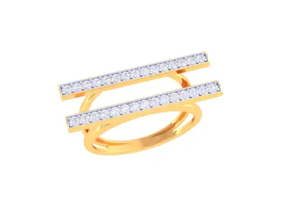 Women Ring  Render 3dm STL OBJ FBX Details 3D print model 148