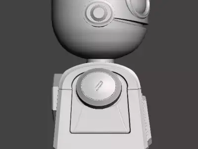 Clank Bust 3D print model