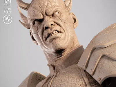 STAR WARS Savage Portrait Bust 3D print model