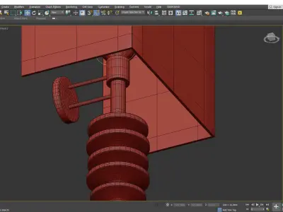 Aiden Sconce Low-poly 3D model