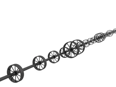 10pc Victorian Factory Starter Set Low-poly 3D model