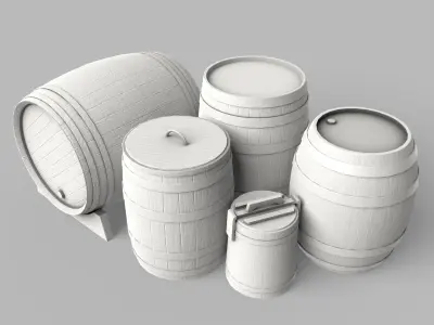 Wooden Barrel Collection Pack Vine Whiskey