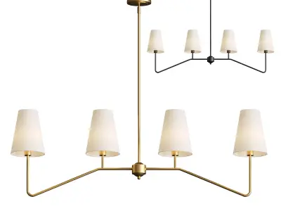 Grayson Chandelier 3D model