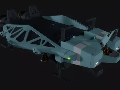 Base Jabber Type89 3D model