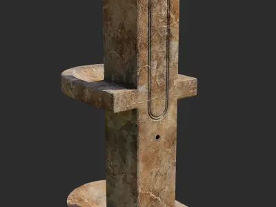 Drinking Fountain 3D model