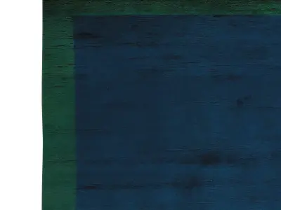 Mohair Border Emerald 3D model