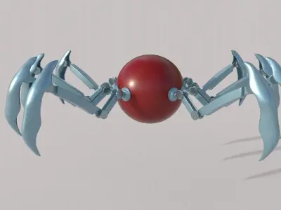 Mechanical Crab 3D model