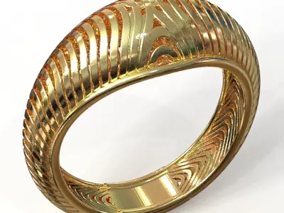 Sakura light ring  3D print model