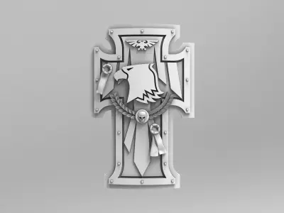 Raptor Power Shields 40k Version 2 3D print model
