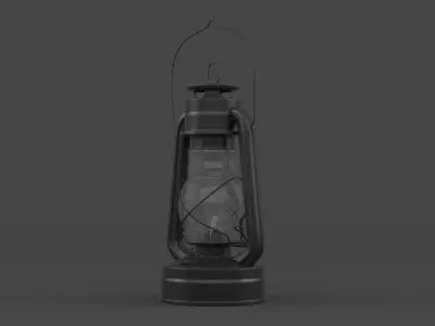 Kerosene Lamp 3D model