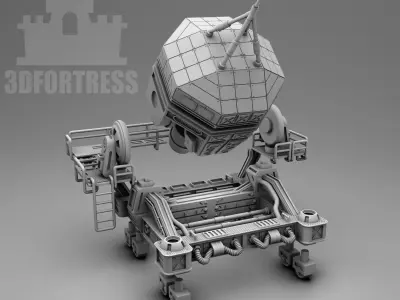 Martian retranslator 3D print model
