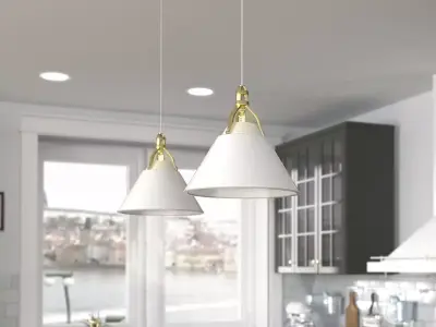 Pendant Light 011 3D model