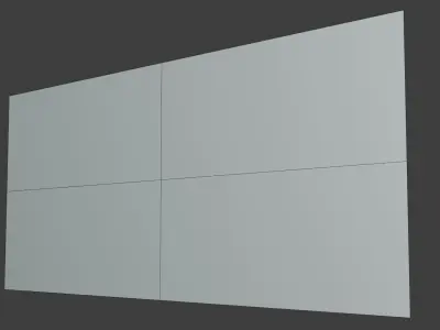 Graffiti wall XIX 3D model