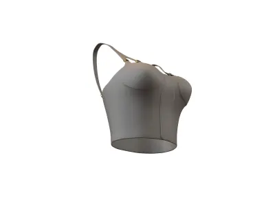 Bra Top v1 004 Low-poly 3D model