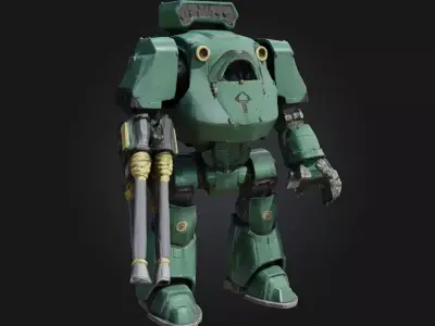 Mech Guardian 3D model