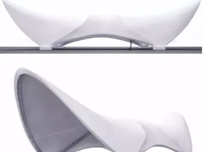 Espace Duo tent 3D model