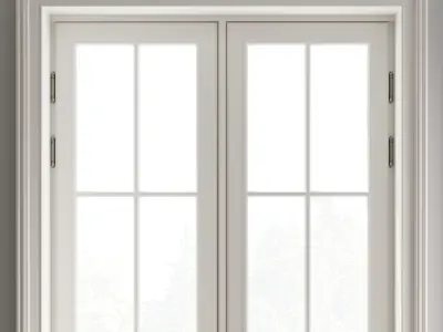 Classic door 4 3D model