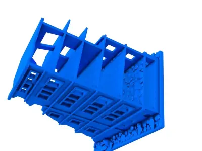 Gothic Ruins -  ruined buildings 3D print model