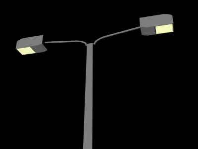 Pole Light Pack 3D model