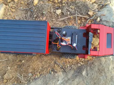 Crawler G90 Sleeper Cab - CR18P 6x6 RC body 3D print model