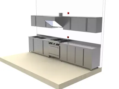 KITCHEN 86 3D model