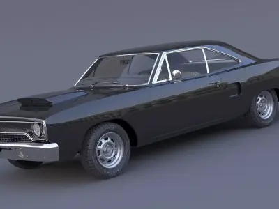 1970 Plymouth Road Runner 3D model