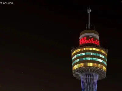  Sydney Tower Eye Observation Tower Night View 