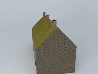 Kranjcevic str 2 Sisak Low-poly 3D model