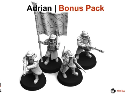 Valour Korps - Company Command 3D print model