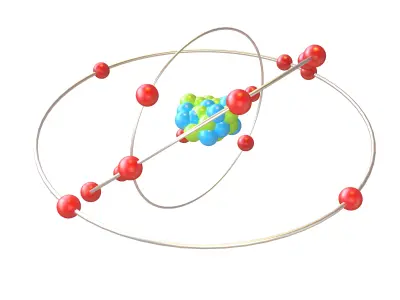 Phosphorus Chemical Element v2 002 Low-poly 3D model