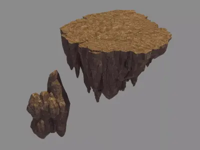 Heavenly Gate - Rock 97 3D model