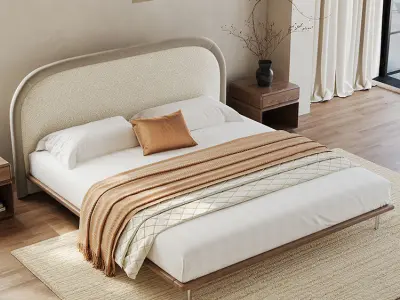 Comfortable bedroom 3D model