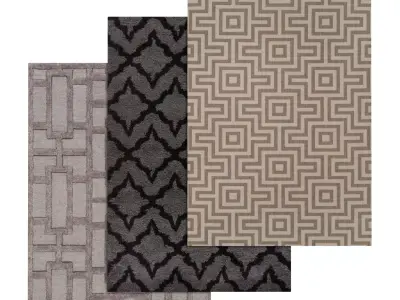 Rug Set 786 3D model