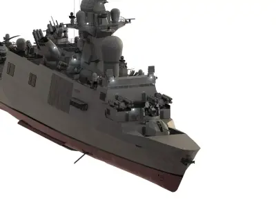 NAVY GRREK CORVETTE 3D model