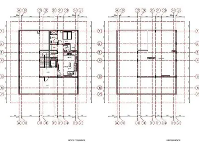 Apartment Building Concept 3D model