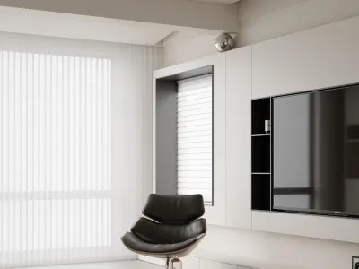 apartment interior scenes  3D model