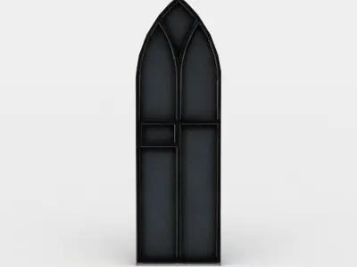 Window Low-poly 3D model