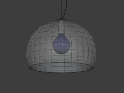 Fly Lamp 3D model