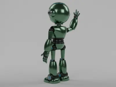 Robot 3D model 37