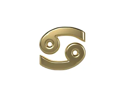 Cancer v2 005 Low-poly 3D model