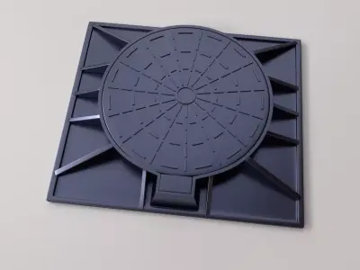 Manhole Cover 3D model