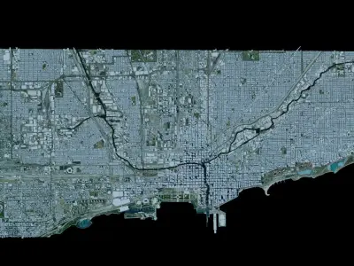 Chicago - USA 3D model