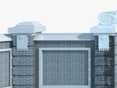 Architecture of Tsinghua University 3D model