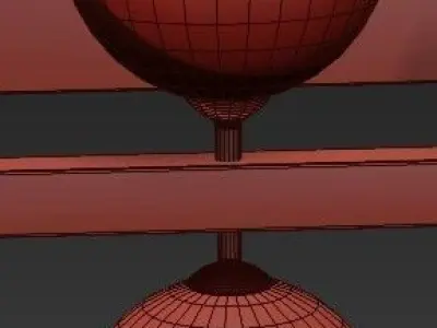 Chandelier Largo 3D model